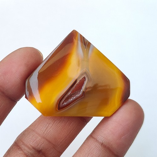 Agate onyx marron - agate,