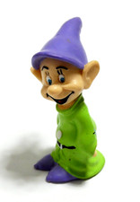 BLANCHE NEIGE ET LES 7 NAINS EURO DISNEY FIGURINE JOUET COLLECTION VINTAGE 6 CM