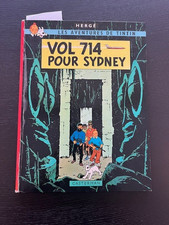 BD TINTIN RARE VOL 714 POUR SIDNEY EDITION DU TEXTE ORIGINALE DE 1968  BEL ETAT 