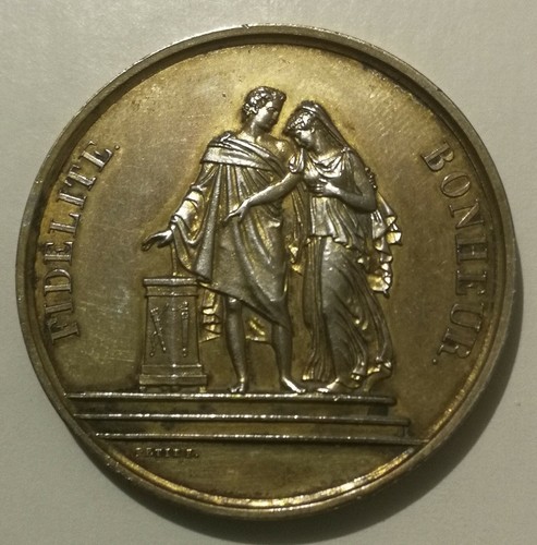 Médaille mariage argent 39 - de,