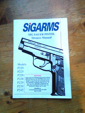 owners manual SIG SAUER p220