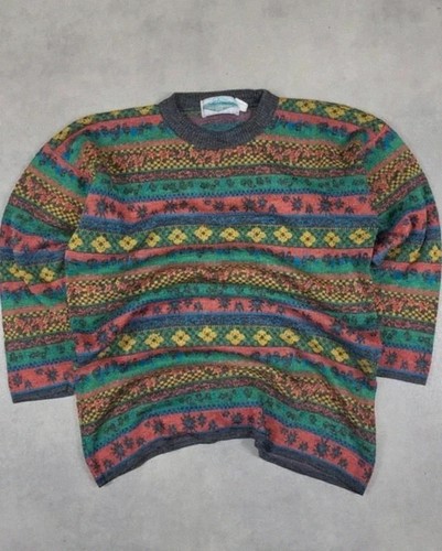 Pull maille vintage - maille, laine