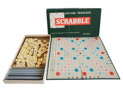 Jeu scrabble vintage - jeu, jeux