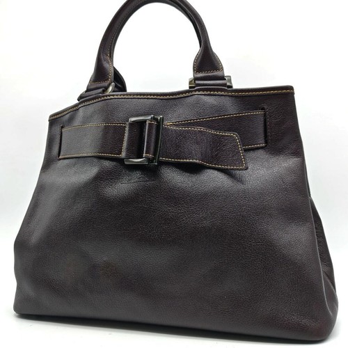 Sac main longchamp cuir - à,