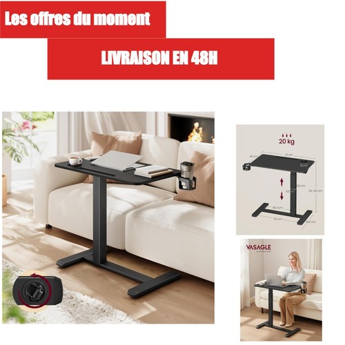 Vasagle bureau assis debout - vasagle, assis-debout