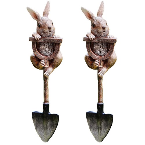 Statue lapin - 2x,