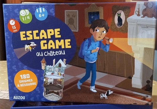 Auzou escape game chateau 6 - game,
