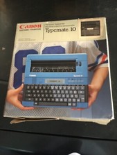 CANON TYPEMATE 10 Machine A Ecrire Électronique Vintage 1984 Japon Japan