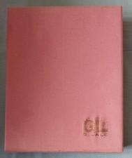 COFFRET de CORRESPONDANCE GEORGES LALO en PAPIER VERGÉ de couleur ROSE BONBON