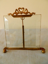 Cadre carré, vitre biseauté Louis XVI