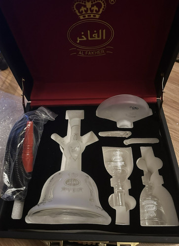Clear crystal glass fakher - clear, al
