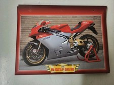Carte Fiche Moto Passion Édition Atlas Mv Agusta F4 Serie Oro