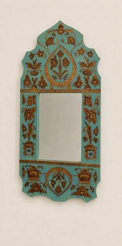Miroir mural oriental vintage - oriental,