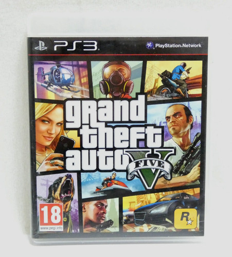 Jeu ps3 gta avec notice - ps3,