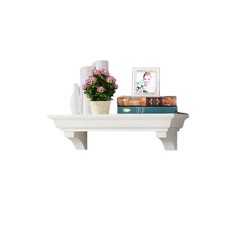 Étagère murale en bois massif minimaliste