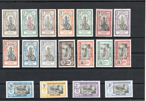 Timbre inde france colonie - france,