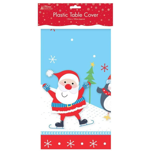 Christmas plastic table - plastic, cover