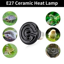 Lampe Chauffante Infrarouge En Céramique 50-100 W Pour Reptiles Et Animaux