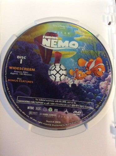 Finding nemo dvd wide screen - finding,