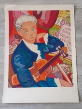 Lithographie de CHARLES LAPICQUE (1898-1988)  sbd- pv623bis -