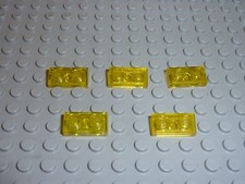 5 x plaques plates LEGO