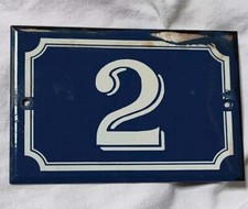 Plaque Tôle Numéro De Rue