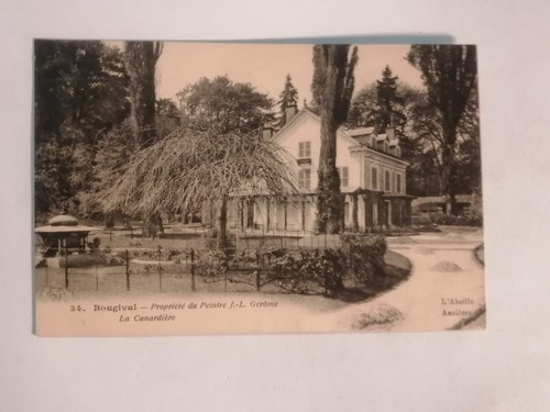Cpa bougival propriété - bougival,