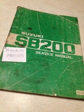 Suzuki SB200 SB 200 workshop service manual manuel atelier  éd. 79