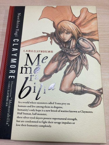Claymore memorabilia norihiro - claymore,