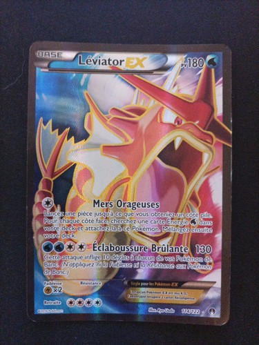 Carte pokémon leviator - carte,