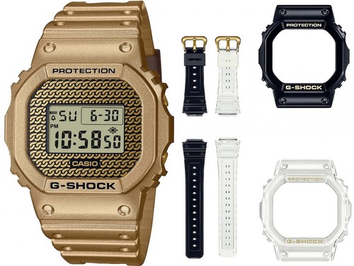 Casio montre doré digital - casio,