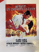 Autant en emporte le vent affiche cinéma originale vintage 120 160 années 1970?