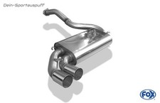 FOX Inox Échappement Sport
