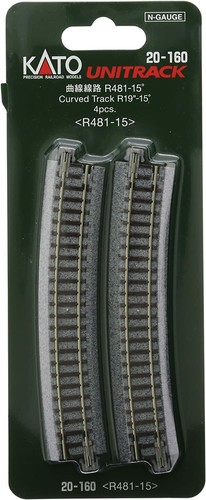 Kato gauge 160 curved - 20-160,