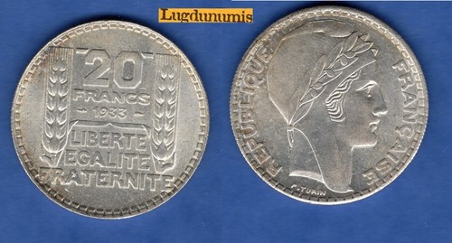 Francs turin 1933 sup - sup, spl