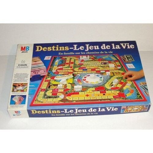 Jeu societe destins - societe, le