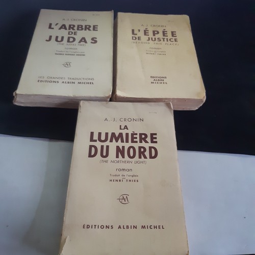 Lot livres j cronin ed - cronin,