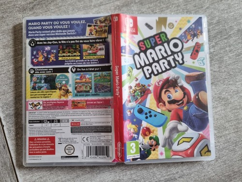 Jeu switch super - super, mario