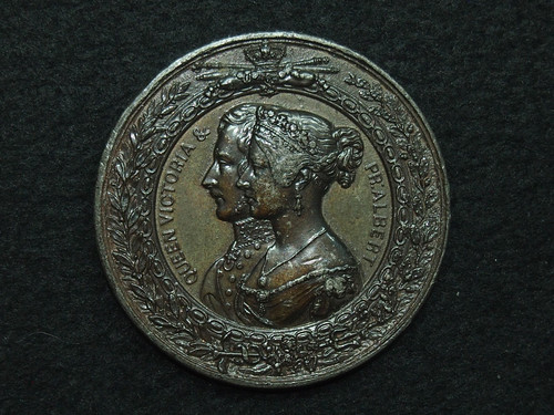 Medaille alu queen victoria - alu.,