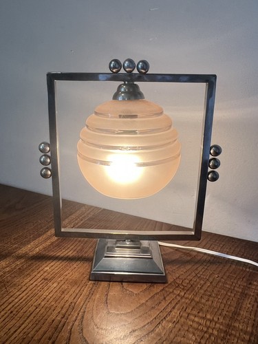 Lampe table art déco - lampe, de