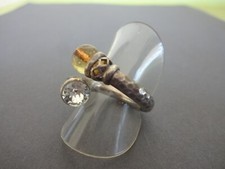  BAGUE ANNEAU "SERPENT" ARGENT