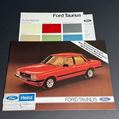Ford taunus 20p brochure - ford,
