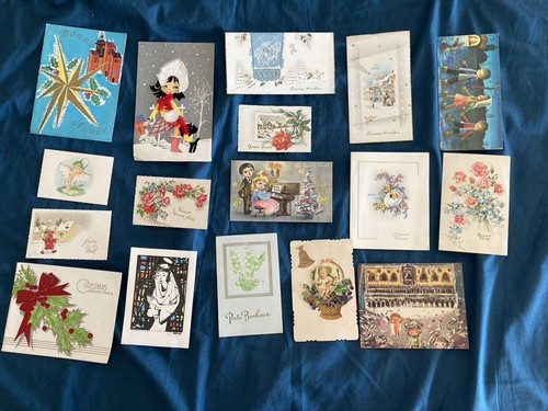 Lot cartes de voeux - de,