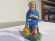 Santon berger agenou Devineau hauteur 5,5 cm TBE