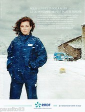 PUBLICITE ADVERTISING 115  2009  ERDF   éléctricité de France