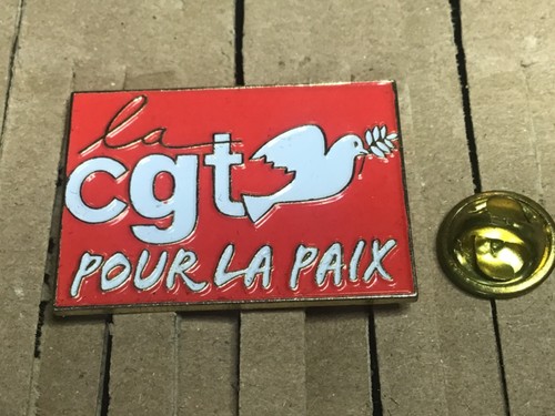Pins cgt pour paix - pins,