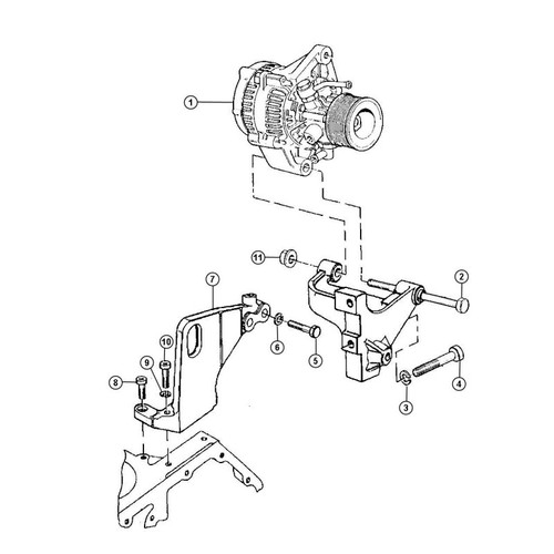 Alternateur std 5td jeep - alternateur, 2.5td