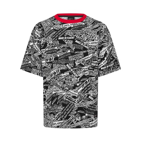 Shirt oversize noir porsche - noir,