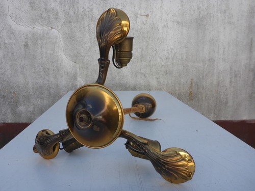 Support lampe ancienne de - support,