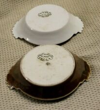 2 mini plat en porcelaine de folcy ( dinette poupée ?? )